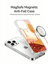 Fox of the Open Prairie iPhone 16 Pro MagSafe case with magnetic charger