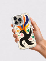 Modern abstract art iPhone 16 Pro case design