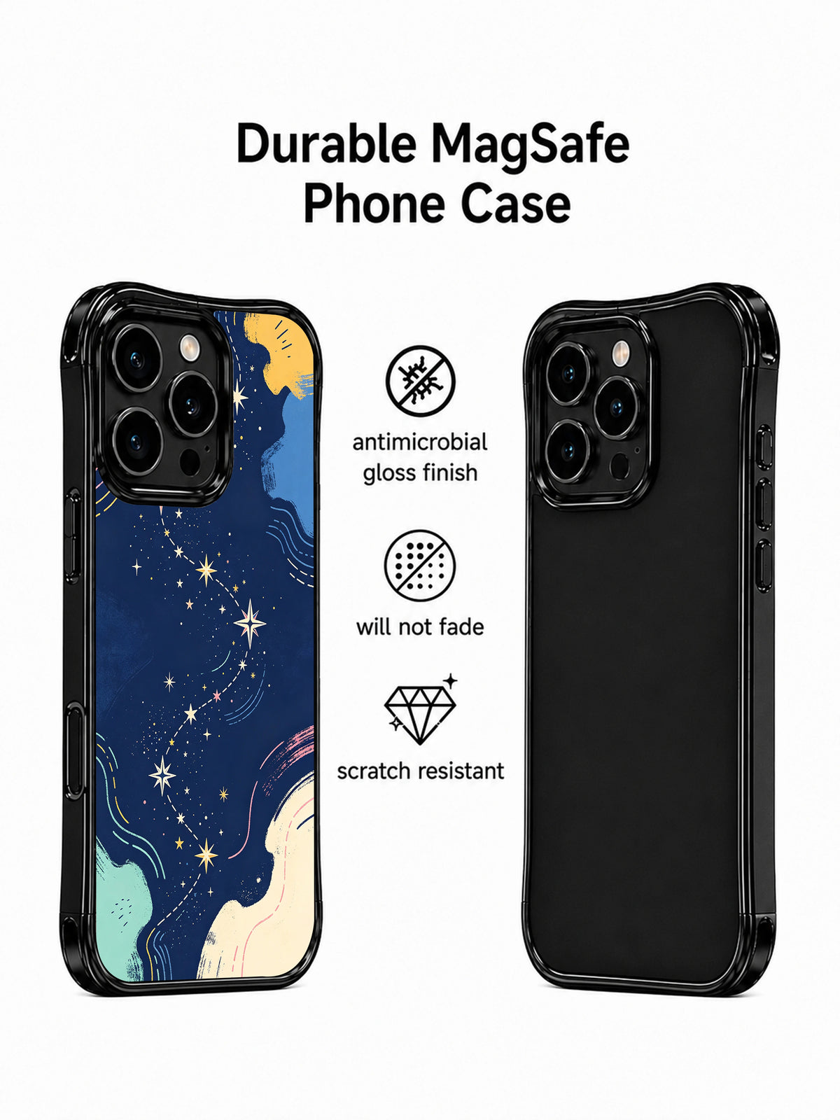 Free Spirit Map protective iPhone 14 Pro Max case