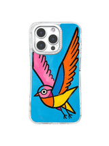 Blue Sky Wings pattern iPhone 15 Pro Max case