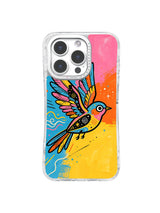Pink Coast Freedom Bird pattern iPhone 15 Pro Max case