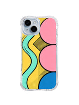 Spiral Freedom Track pattern iPhone 15 case