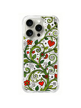 Scarlet Leaf Current iPhone 14 Pro case pattern