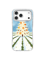 Frosted citrus beacon orchard artwork iPhone 17 Pro case pattern one
