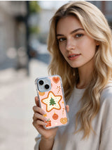 Frosted Cookie Wishes iPhone 14 Plus case lifestyle view
