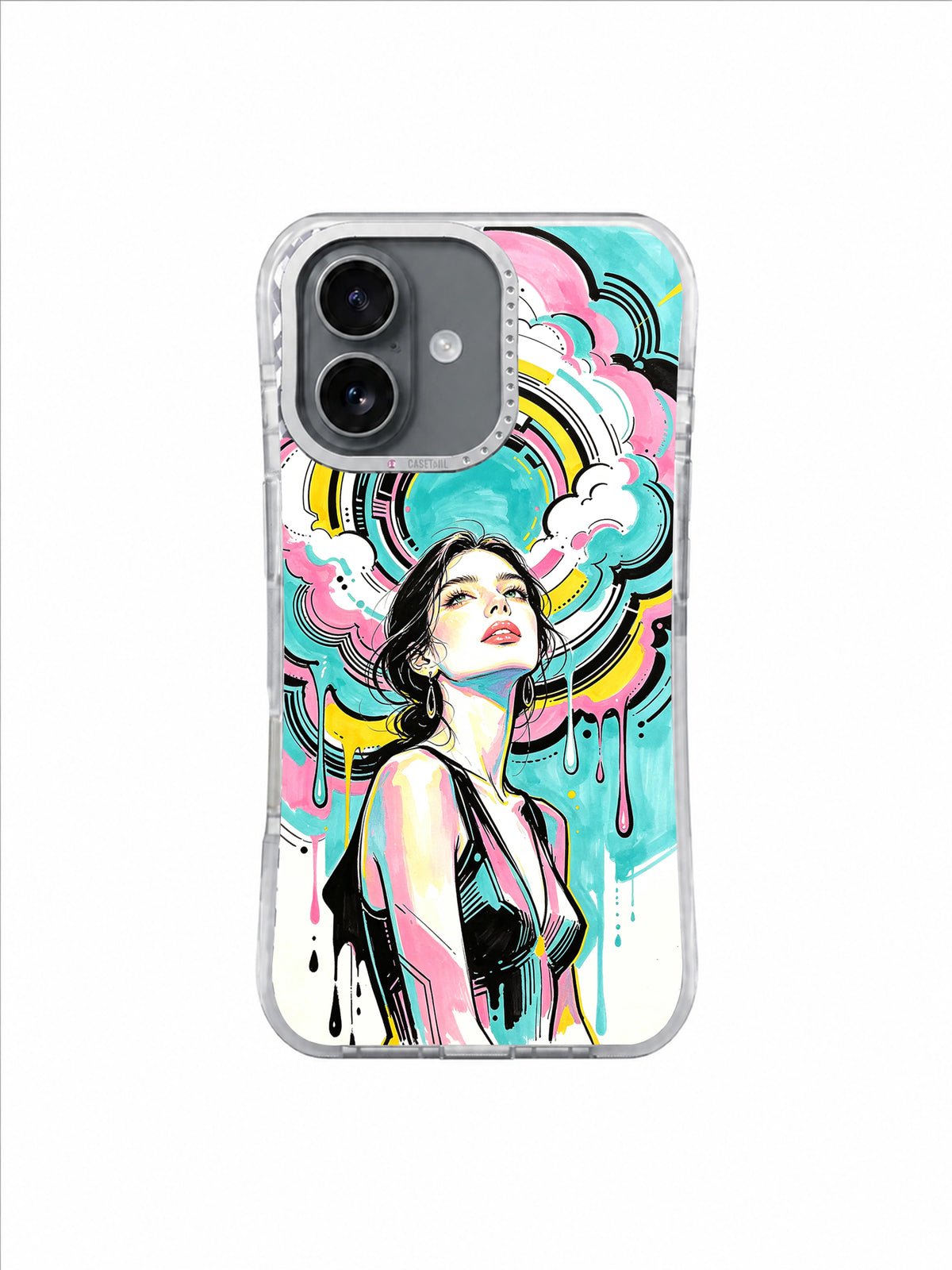Future Orbit Dreamer iPhone 17 case pattern