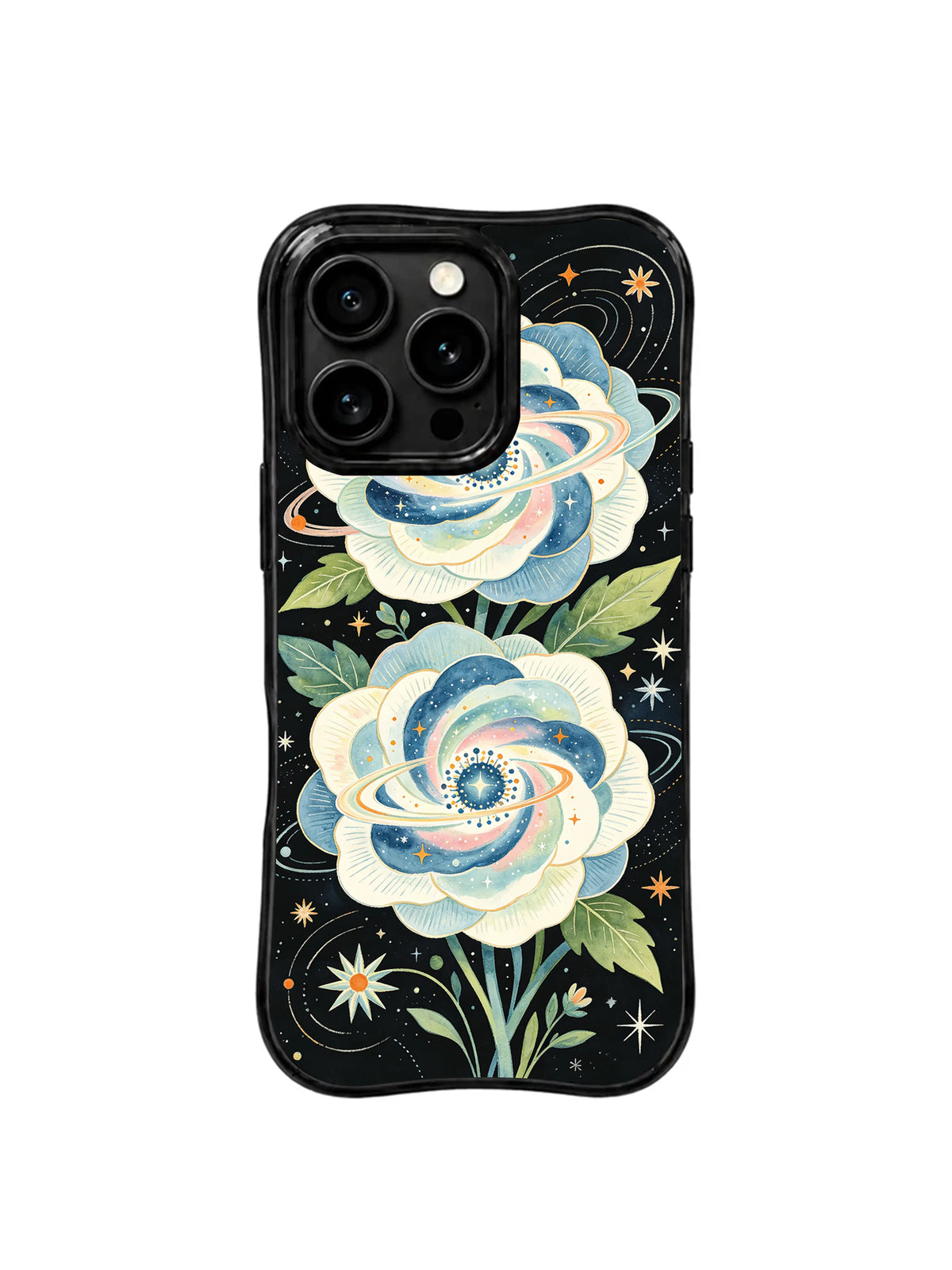 Galaxy Rose Garden iPhone 15 Pro case pattern