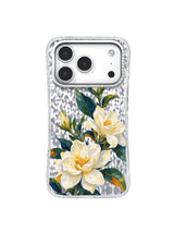 Cobalt Turn gardenia artwork for iPhone 17 Pro case