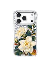 Mustard Heart gardenia artwork for iPhone 17 Pro case