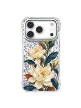 Terracotta Pause gardenia artwork for iPhone 17 Pro case