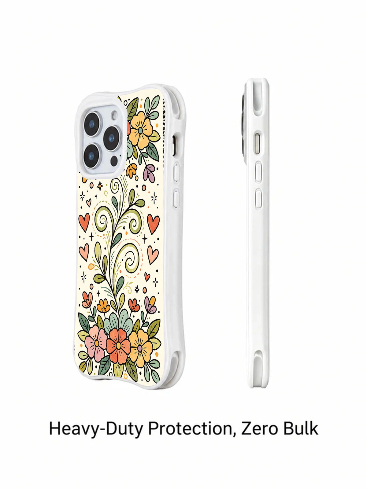 Gentle Blossom Rhythm slim iPhone 14 Pro case