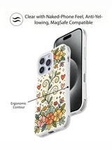 Gentle Blossom Rhythm MagSafe iPhone 14 Pro case