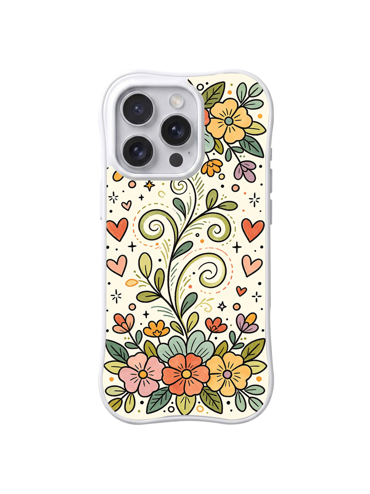 Garden Breath iPhone 14 Pro case pattern