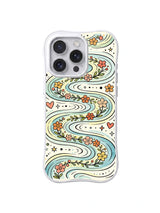Blossom River iPhone 14 Pro case pattern