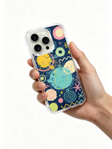 Gentle Chaos Atlas iPhone 14 Pro Max case in hand