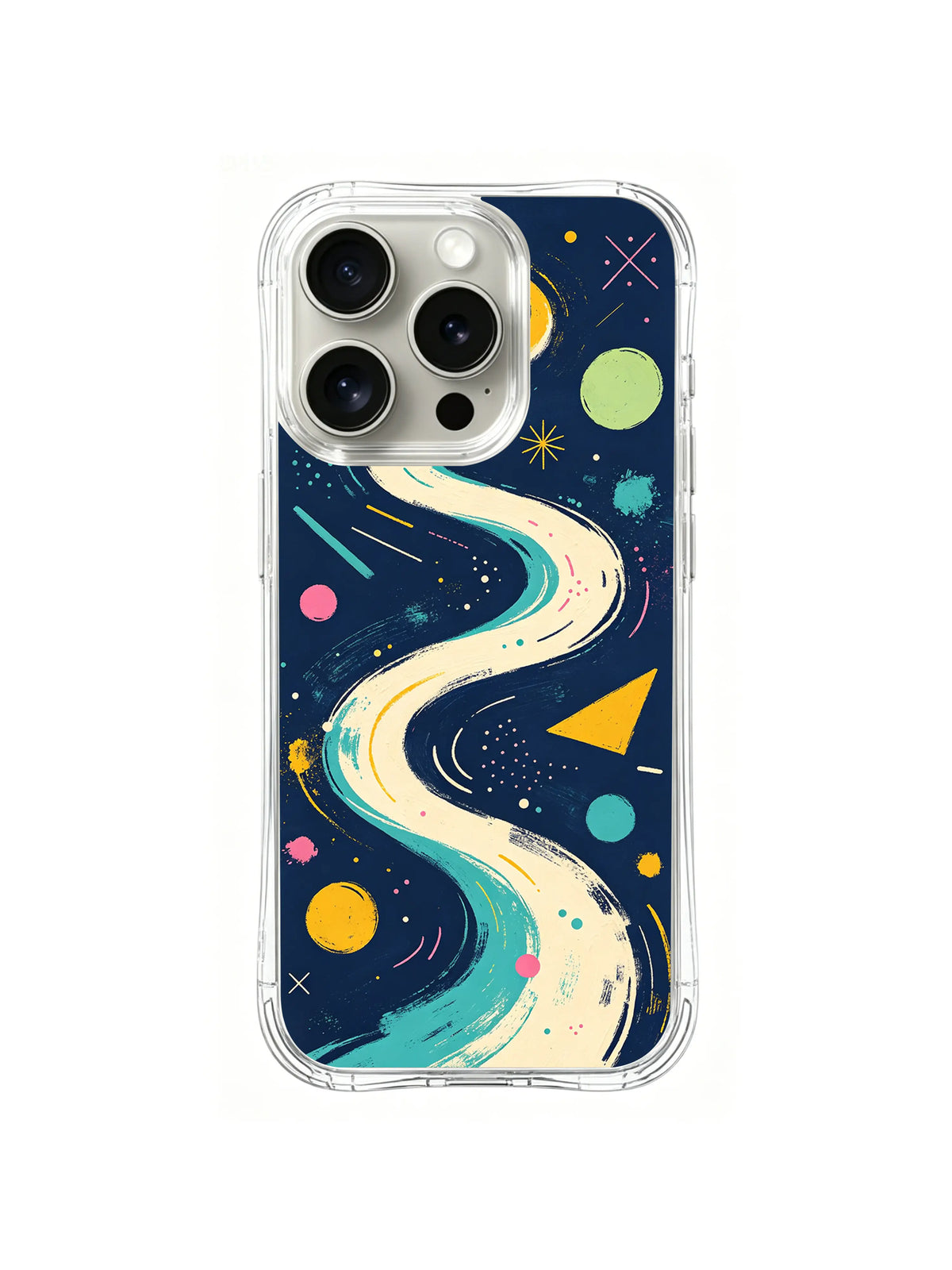 Quiet River Motion pattern iPhone 14 Pro Max case