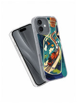 Last Stop of the Ghost Train iPhone case angled view