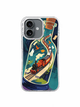 Last Stop of the Ghost Train iPhone case front view