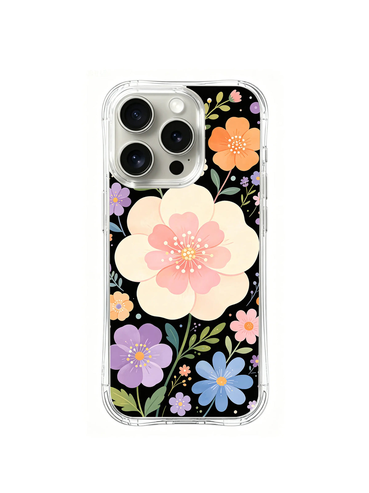 Giant Petal Daydream pattern iPhone 15 Pro case