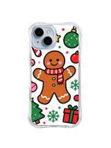 Gingerbread Scarf Joy pattern iPhone 13 case
