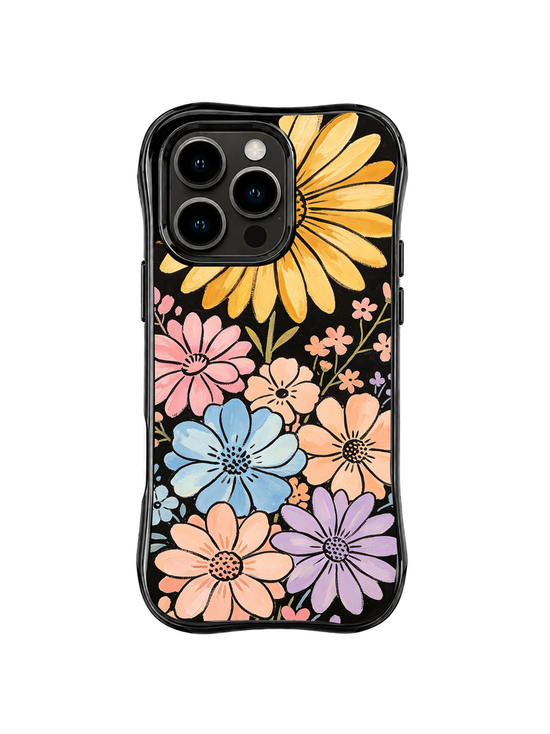 Golden Bloom Parade iPhone 15 Pro Case – Sunflower Art