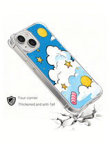 Golden Cloud Anthem iPhone 14 case drop protection