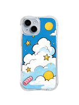 Sunrise Cloud Choir pattern iPhone 14 case