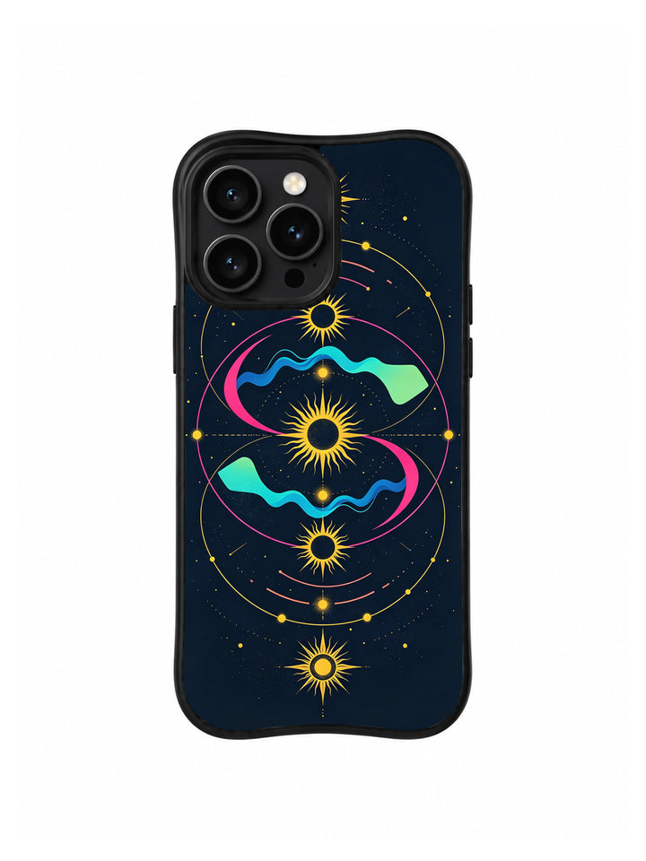 Golden Energy Code iPhone 14 Pro Max Case