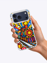 Golden Gift Express iPhone 17 Pro Max case in hand