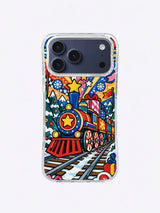 Wonderbound Express Golden Gift Express iPhone 17 Pro Max case pattern