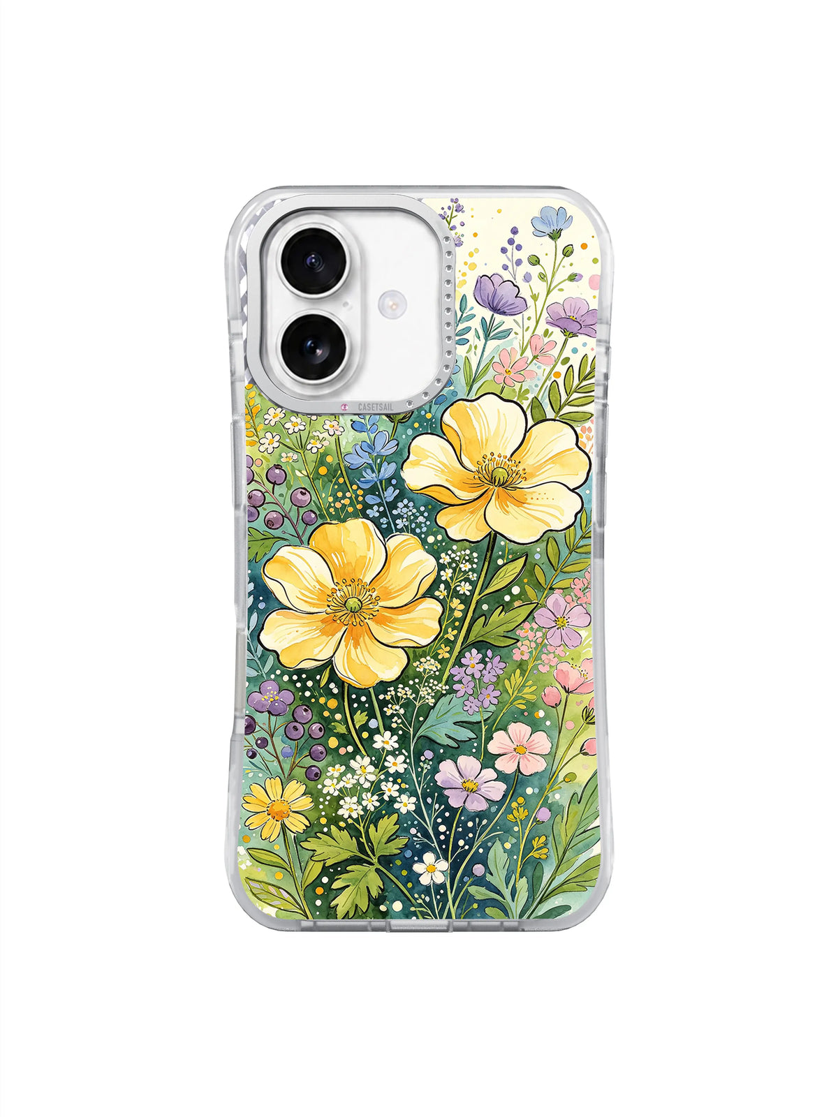 Sunlit Meadow Tapestry floral iPhone 17 case