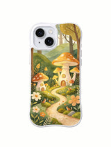 Product or handheld view of the The Golden Mushroom Village case
