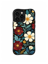 Cosmic Ivory Bloomfield pattern on iPhone 15 Pro case