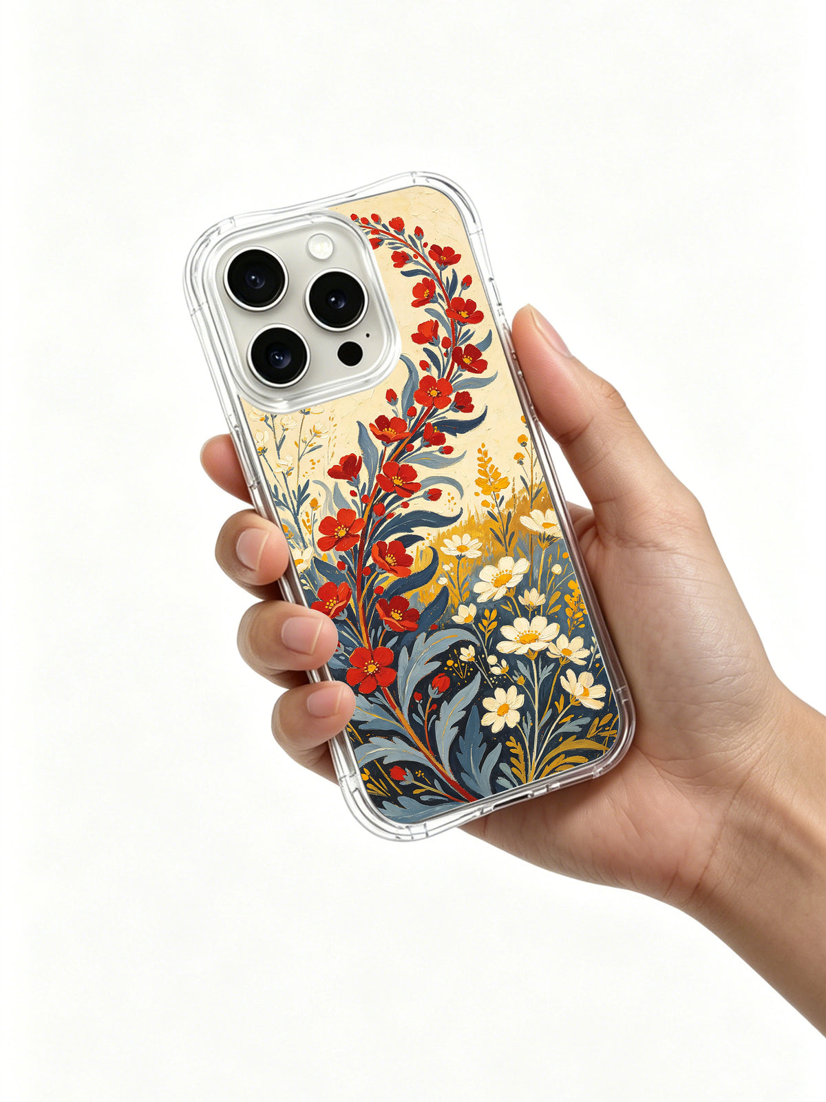 Product or handheld view of the Golden Prairie Bloom case
