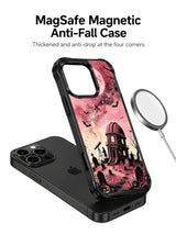 Graveyard Observatory iPhone 13 Pro case magnetic charging lifestyle view