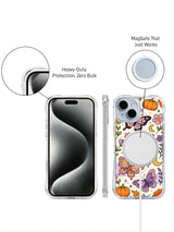 Halloween Butterfly Dream Meadow iPhone 14 case fit view