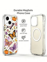 Halloween Butterfly Dream Meadow iPhone 14 case side view