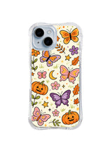 Halloween Butterfly Sparkle pattern on iPhone 14 case
