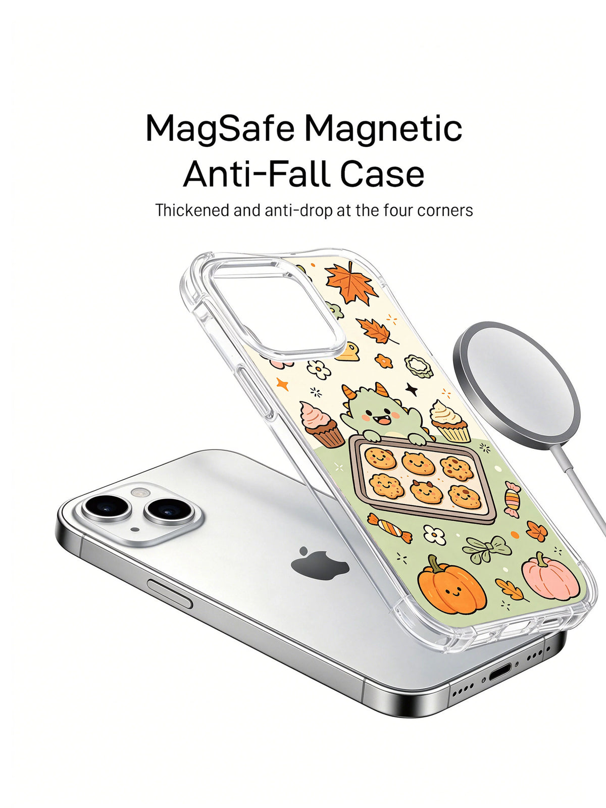 Halloween Cookie Monster Bakery iPhone 14 MagSafe case