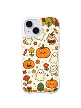 Halloween Friendship Parade pattern on iPhone 14 case