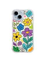 Happy Bloom Parade pattern iPhone 14 case