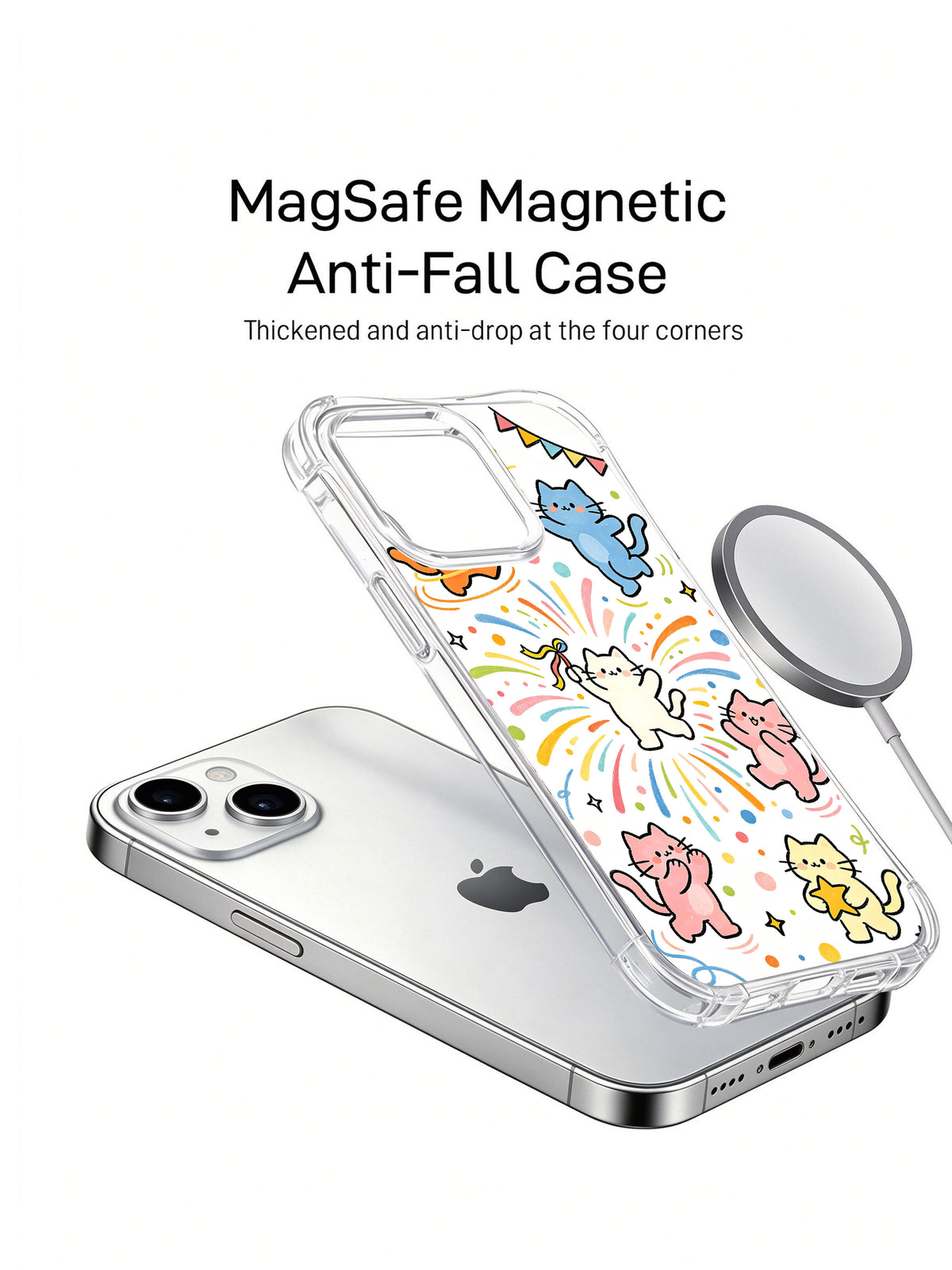 Doğrulanmamış koruma, uyum veya MagSafe ifadeleri içeren tedarik pazarlama görseli