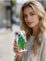 Happy Christmas Tree Characters lifestyle case