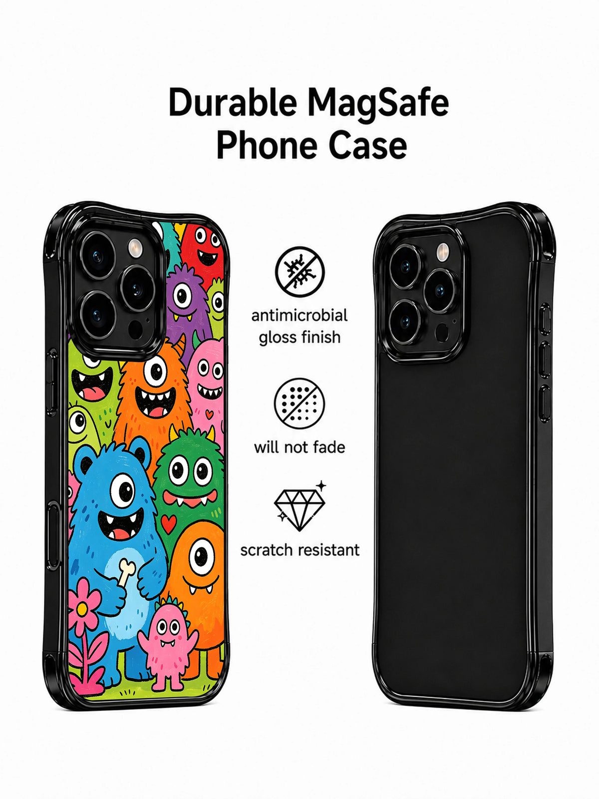 Supplied product graphic with unsupported protection, fit or MagSafe claims