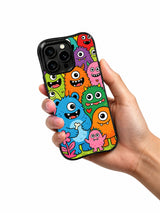 Product or handheld view of the Happy Freak Family case