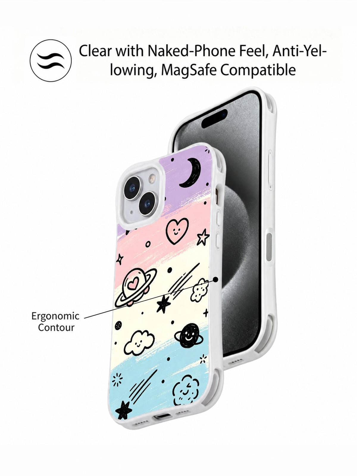 Supplied marketing graphic with unverified protection, fit or MagSafe statements