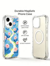 Happy Meadow Friends MagSafe iPhone 14 case