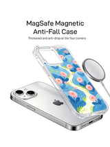 Happy Meadow Friends magnetic iPhone 14 case