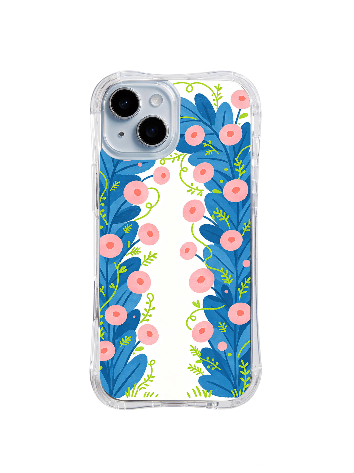 Garden Friendship Lane iPhone 14 case pattern