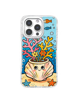 Shell Garden Spirit pattern iPhone 15 Pro Max case